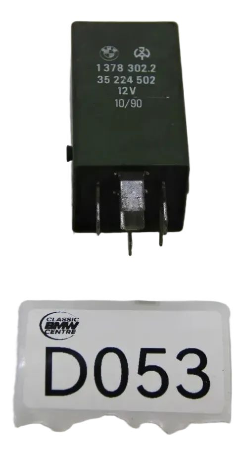Original BMW E34 E32 E31 Relais Relay Kontrollmodul blau Oldtimer 61311378302