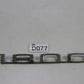 Original BMW Neue Klasse Modellbezeichnung Schriftzug Badge 1800 Kofferraum