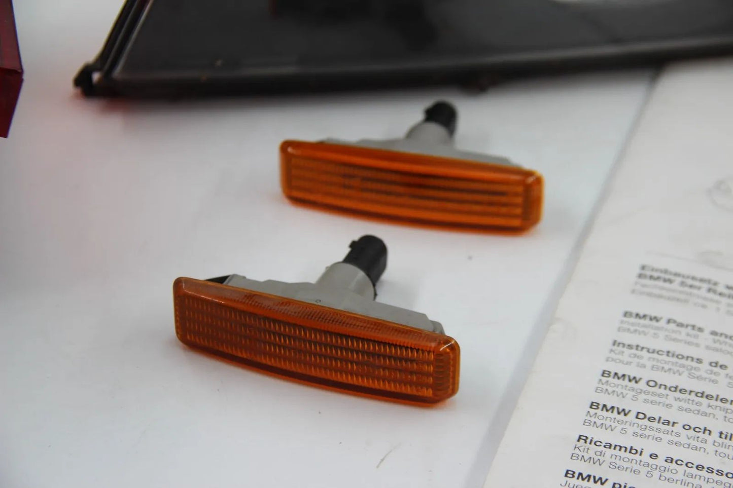 Original BMW E39 5er 520i-540i Umbausatz Blinkleuchten Orange NOS 82199408460