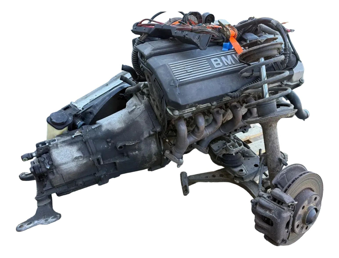 BMW E36 320i M52 6-Zylinder Umbaupaket Motor Vorderachse Getriebe Hinterachse