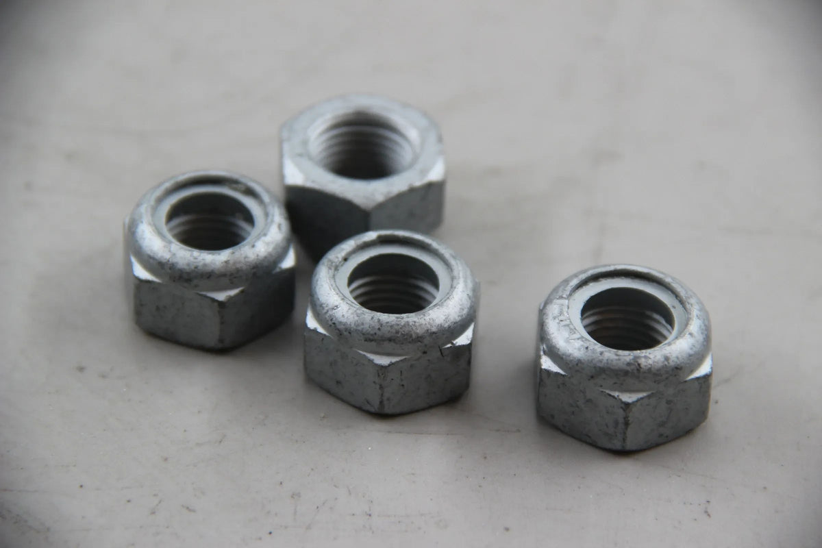 BMW E10 4x Sechskantmutter selbstsichernd CrVI-frei M14X1,5-05 ZNS3 31106774714