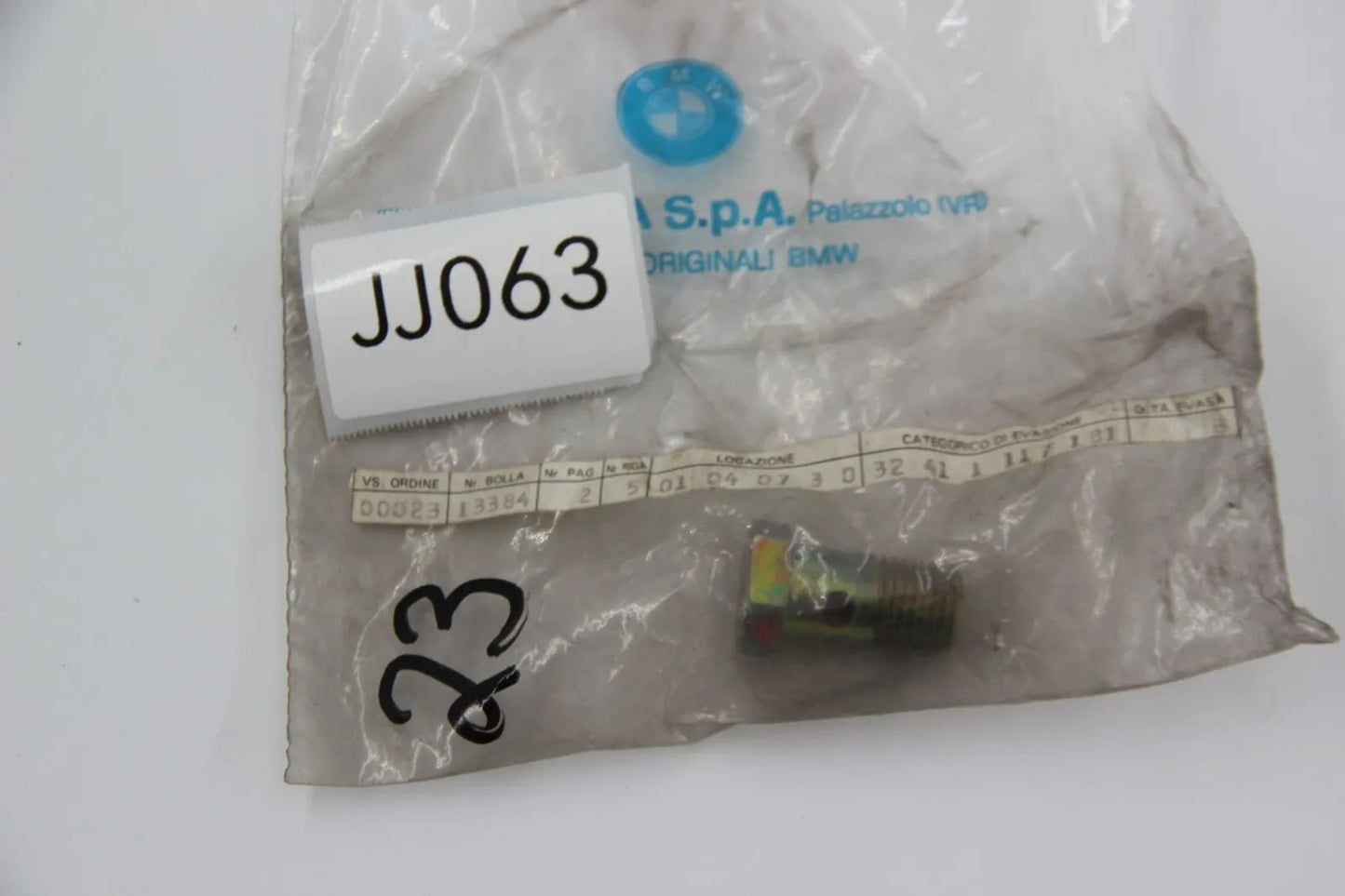 Original BMW E26 E21 E30 E12 E28 E34 E24 Hohlschraube M14X26 NOS 32411117181