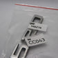 Original BMW E12 520 Modellbezeichnung Emblem Badge Schriftzug  Typenschild