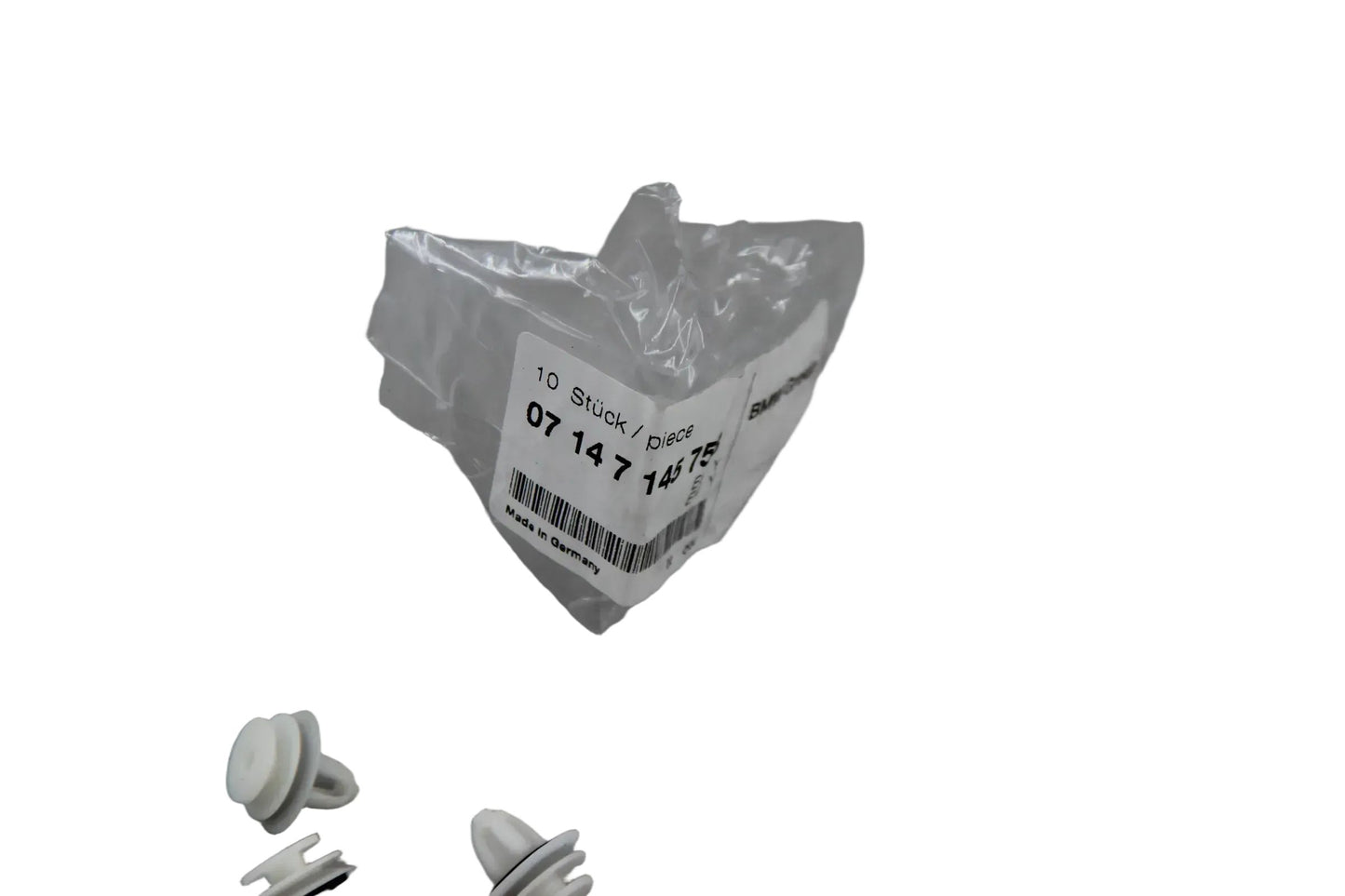 Original BMW F34 F36 F07 E70 Clip Türverkleidung vorn/hinten 4x .07147145753