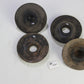 Original BMW E30 Gummipuffer Satz komplett 1127218 1128610 Federsitz Hinterachse