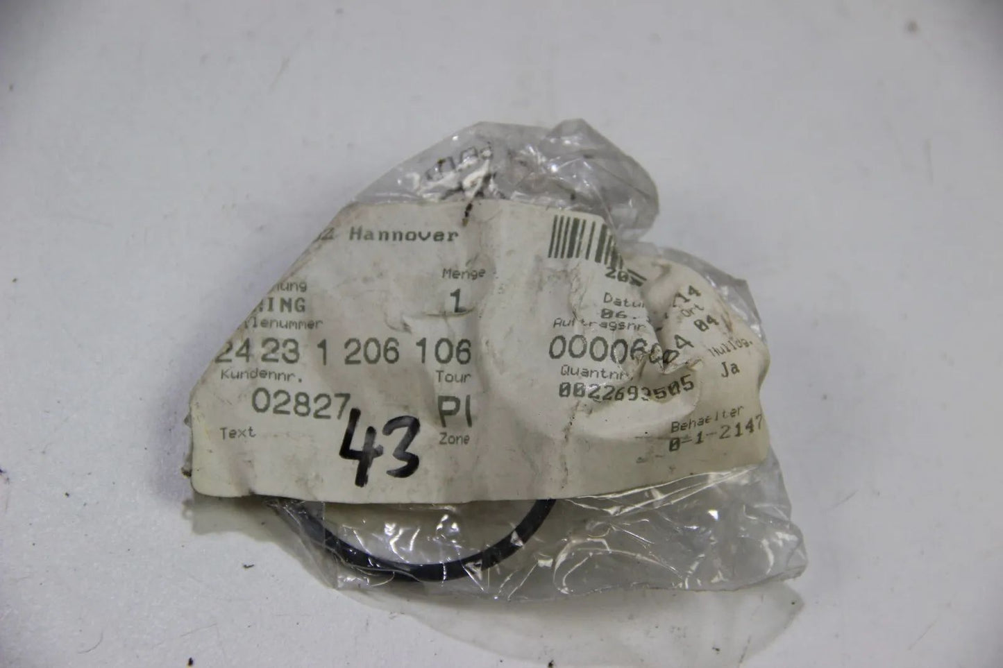 NEU BMW Original E3 E21 E30 E36 E12 E28 E34 O-Ring 24231206106 Gasket Seal