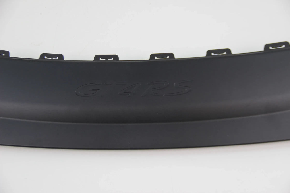 Original Porsche GT4 RS Spoiler f. Stoßfänger vorne Satin Schwarz 982807541D OK1