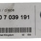 NOS Original BMW E60 E61 E65 E70 E71 X6 Lordosenkissen Rolls Royce 52107039191