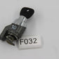 Original BMW E23 7er  Heckklappenschloss + Schlüssel  512418706071