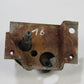 Original BMW E10 E9 Dreieckscheibe Dreh-Mechanismus links Halterung