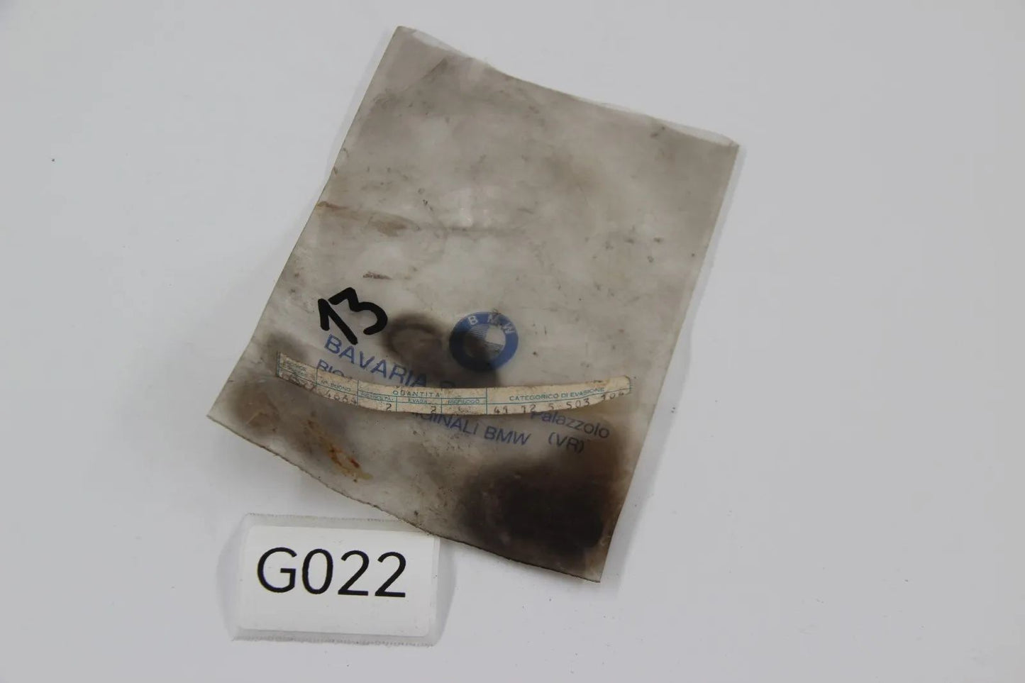 BMW E3 E9 E21 E30 E12 E28 E23 2x Gummistopfen D=8mm New Old Stock 41125503104