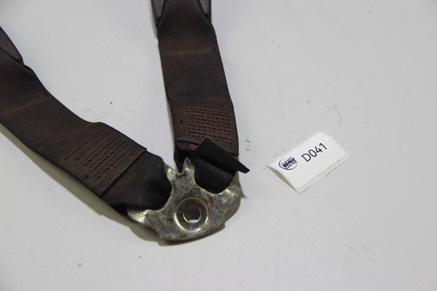 Original BMW E30 Sicherheitsgurt Gurtschloss Rücksitzbank Seatbelt