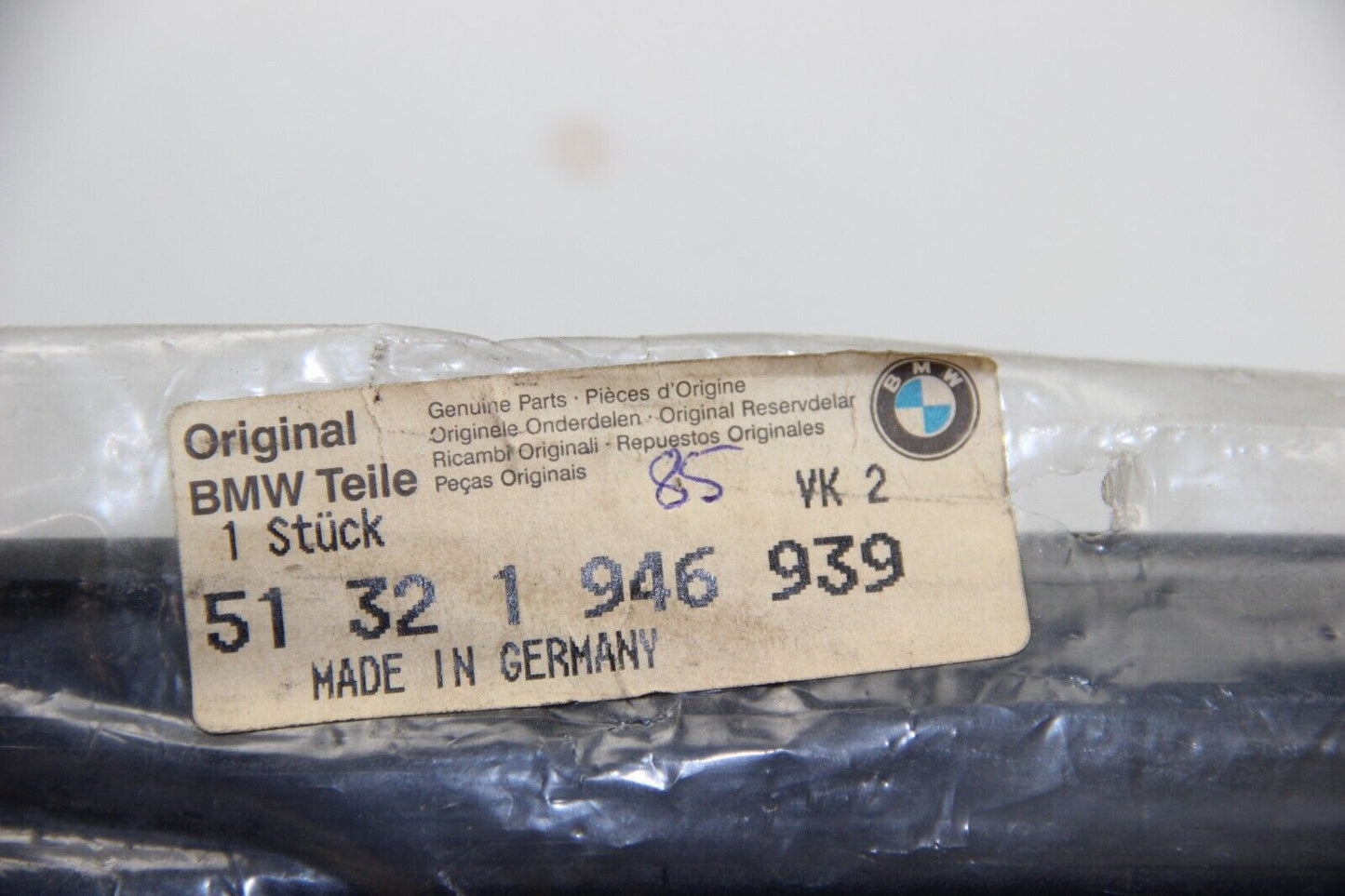 NEU ORIGINAL BMW 51321946939 E34 Abdeckung Innen Links