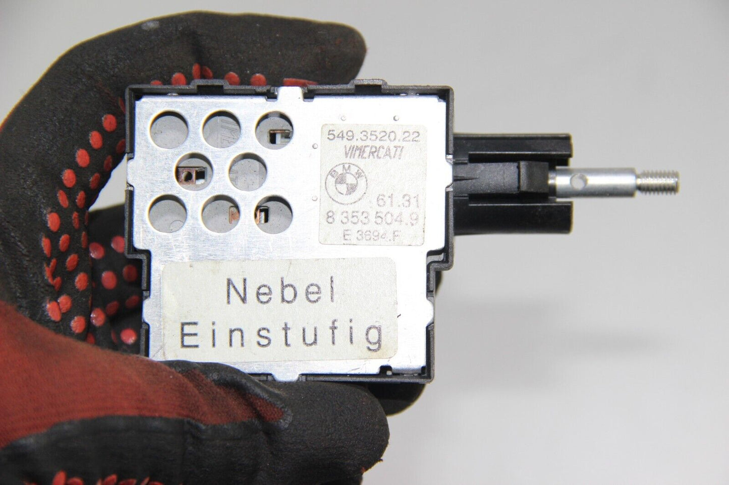 BMW E36 Lichtschalter Nebelschweinfer Schalter 2 Stufig 61318353504