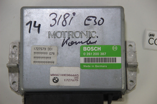 Original BMW E30 318i E34 518i Motorsteuergerät ECU M40b18 0261200387 Motor DME