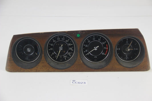 Original BMW E9 Kombiinstrument Tacho Tachometer DZM Anzeige Cluster Speedometer