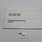 Original BMW E30 Touring Zusatzbetriebsanleitung 1499781442 Manual