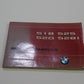 Original BMW E12 Betriebsanleitung Bedienungsanleitung 01409760760 528i 525i