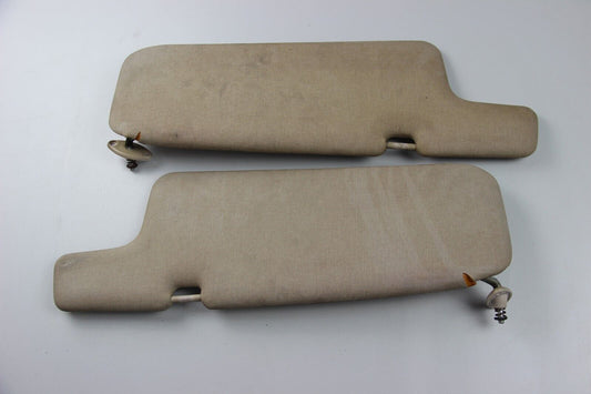 BMW E30 3er Sonnenblende Spiegel Sun Visor beige paar